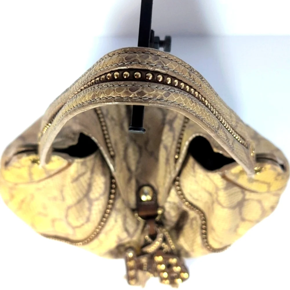 Henri Bendel Snake Skin Hobo Bag